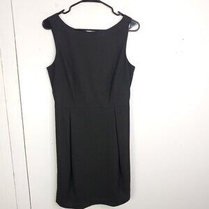 Gap Dress Womens 6 Hidden Zip Classic Black Staple Capsule Wardrobe LBD Lined